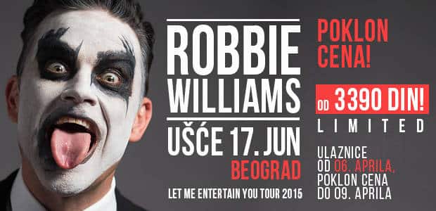 Robbie Williams Belgrade Concert